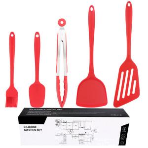 SP108Silicone Cooking Utensils Set 