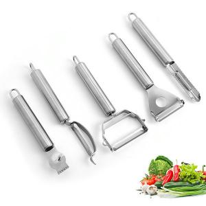 SP1108Multifunction Fruit  Vegetable Peeler Knife Fish Scaler Brush Set