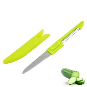 SP1218Paring Knife with sheath Fruit Knife 