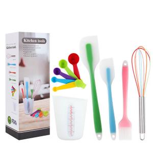 SP123Scraper Spatula Cooking Utensils Set 