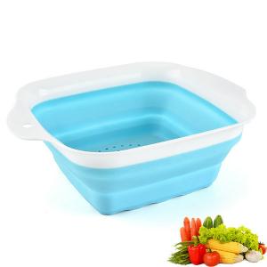 SP1918Silicone vegetable Foldable fruit basket