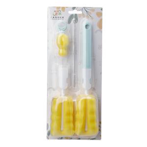 SP408 4PK Baby Bottle Brush Straw Brush with Nipple Cleaner set